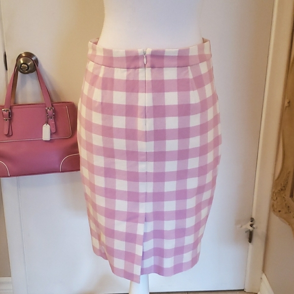 J. Crew No 2 stretch cotton pencil skirt EUC 0 - Picture 3 of 9